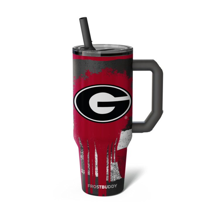 40oz Georgia Bulldogs Drip