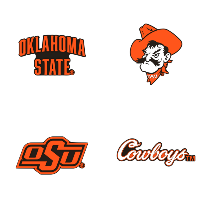 Oklahoma State Cowboys 4-Pack Bundle