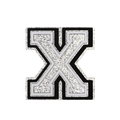 Silver Letter X