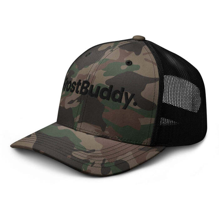 Logo Camouflage Trucker Hat
