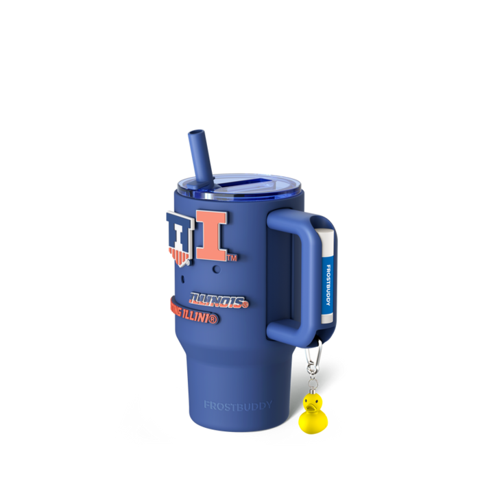 16oz Illinois Fighting Illini Skin And Budz Bundle