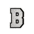 Silver Letter B