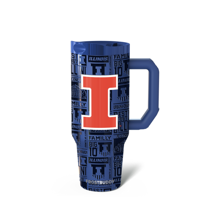 40oz Illinois Fighting Illini Legacy