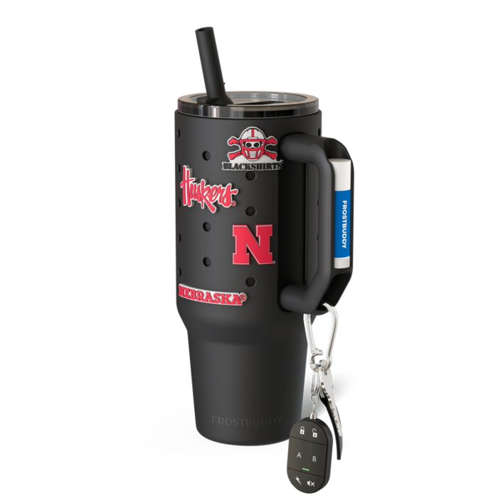 40oz Nebraska Cornhuskers Skin And Budz Bundle