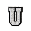 Silver Letter U