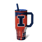 40oz Illinois Fighting Illini Drip