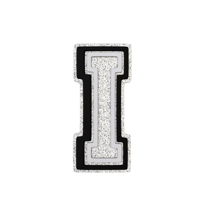 Silver Letter I