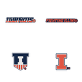 Illinois Fighting Illini 4-Pack Bundle