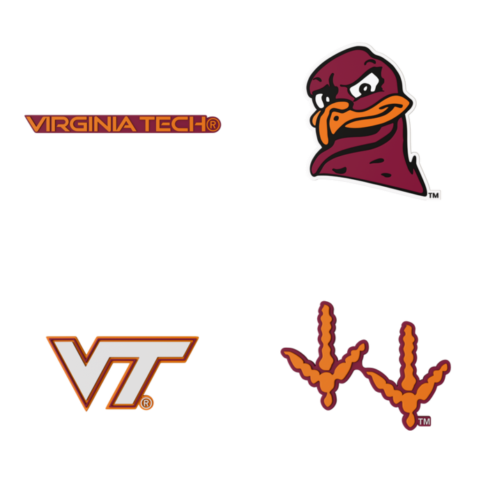 Virginia Tech Hokies 4-Pack Bundle