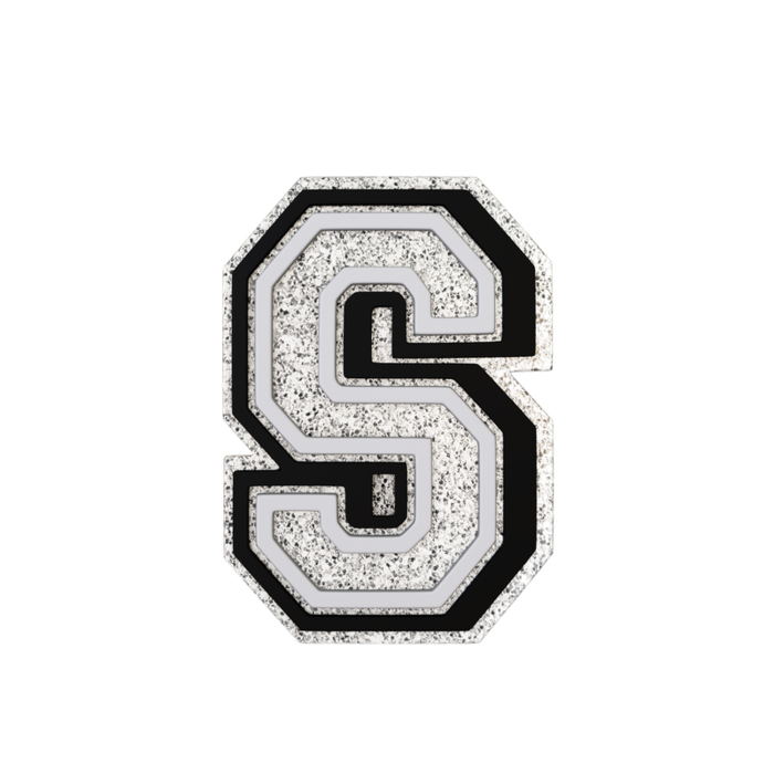Silver Letter S