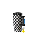 16oz Black u0026 White Checkered