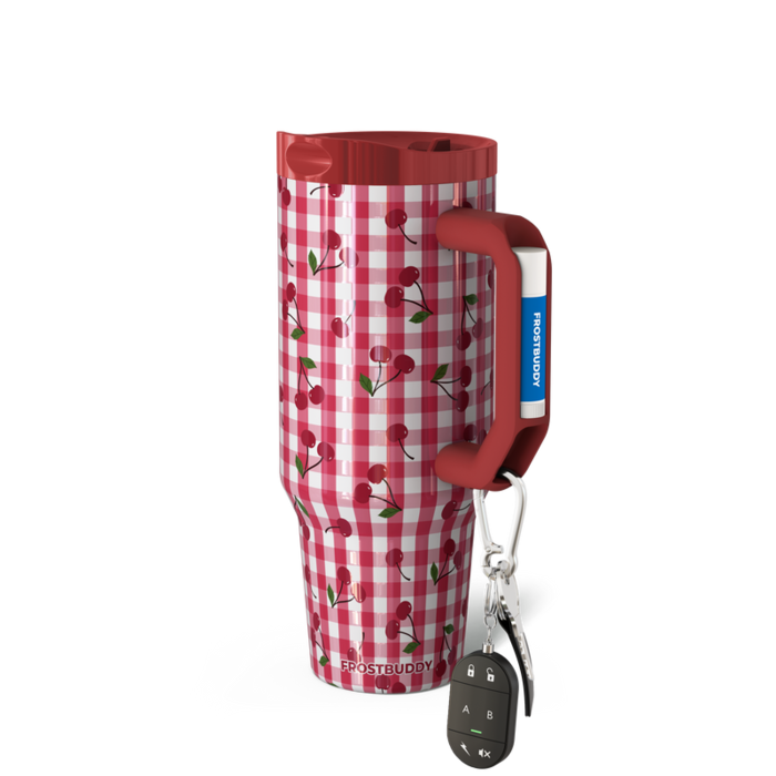 40oz Cherry Gingham