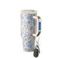 40oz Blue Floral