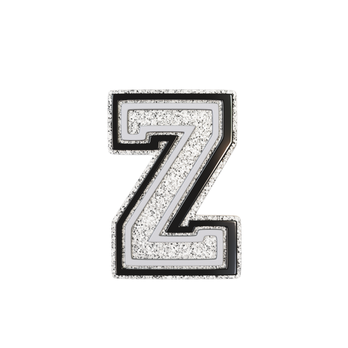 Silver Letter Z