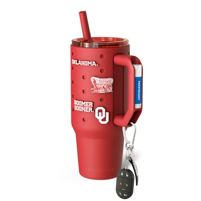 40oz Oklahoma Sooners Skin And Budz Bundle
