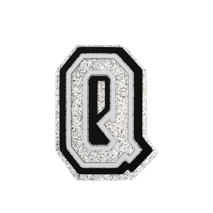 Silver Letter Q