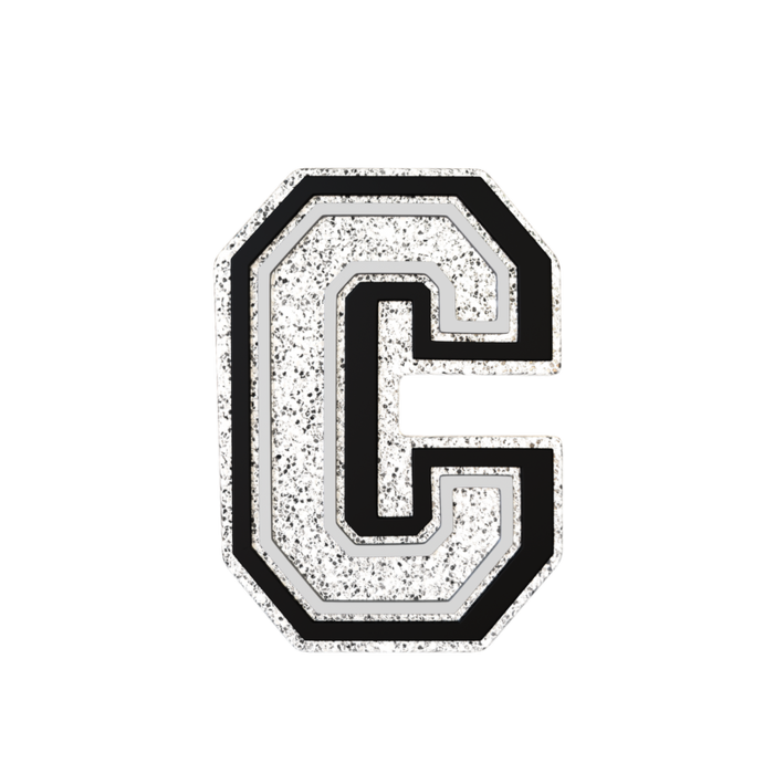 Silver Letter C