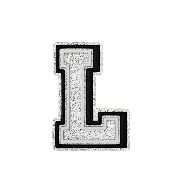 Silver Letter L