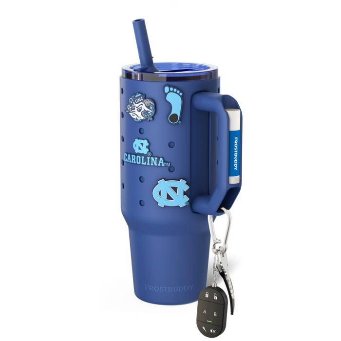 40oz UNC Tarheels Skin And Budz Bundle