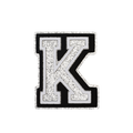 Silver Letter K