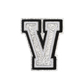 Silver Letter V