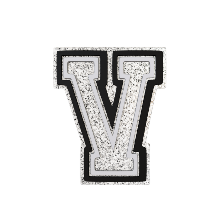 Silver Letter V