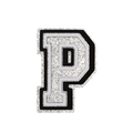 Silver Letter P